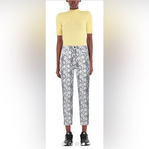 FRAME Snake Skin Denim Pant Size 25 (US-0) NWT